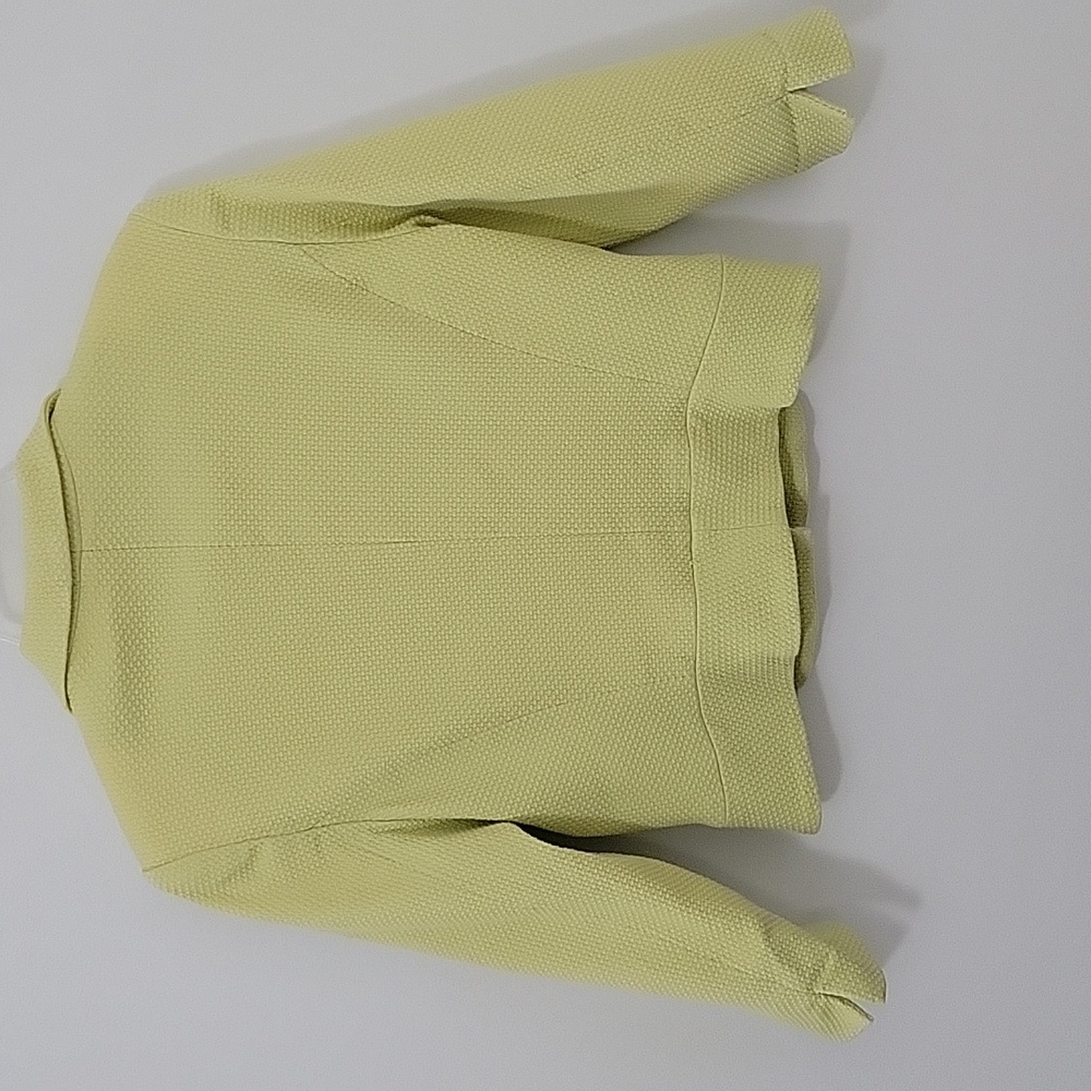 Elliott Lauren Light Lime Green Blazer, Size 10 - Picture 6 of 8